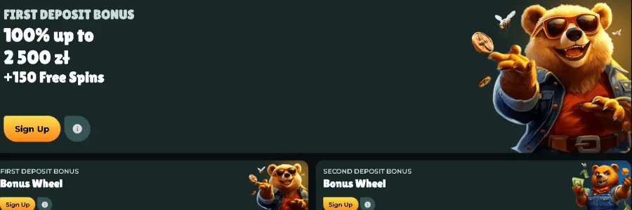 Honey betz bonus